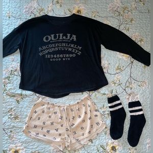 Ouija Mystifying Oracle Pajama Set